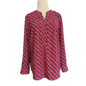 M Petite Talbots NWT Multicolor Tunic Long Sleeve